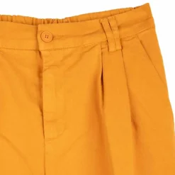 Pantalon à pinces en toile Femme HAPPY