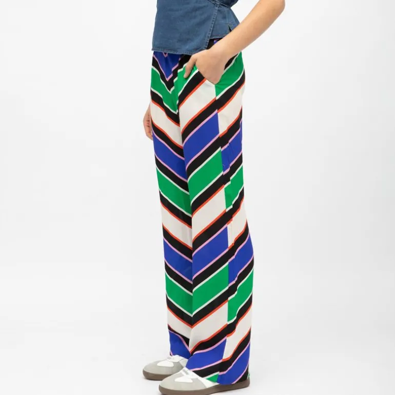 Pantalon à rayures léger polette Femme LA PETITE ETOILE