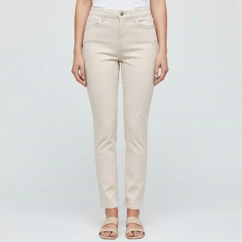 Pantalon ajusté Elma birch Femme ONLY