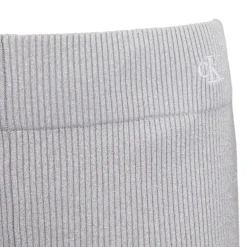 Pantalon ajusté en maille argenté Femme CALVIN KLEIN