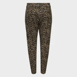 Pantalon ajusté tadia imprimé léopard Femme ONLY