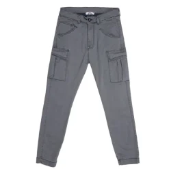 Pantalon cargo bleu gris stretch Homme IMPERIAL