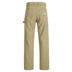 Pantalon cargo kaki eddie baggy fit coton Homme JACK & JONES