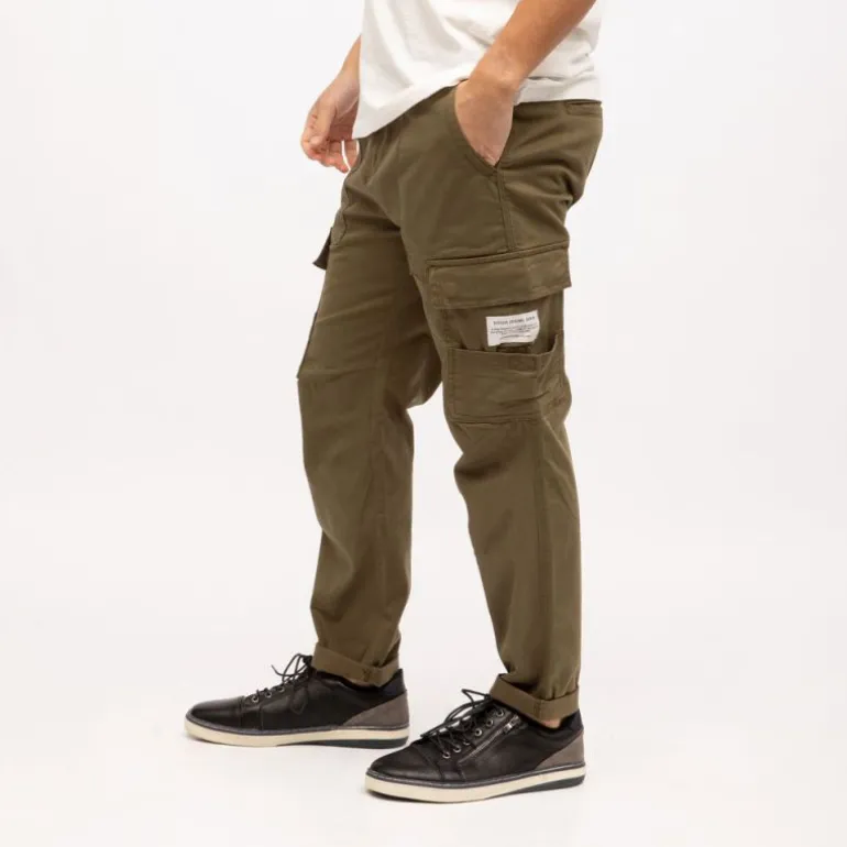 Pantalon cargo madison regular avec ourlets Homme DEELUXE 74