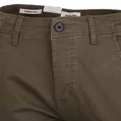Pantalon cargo uni coton stretch Homme JACK & JONES