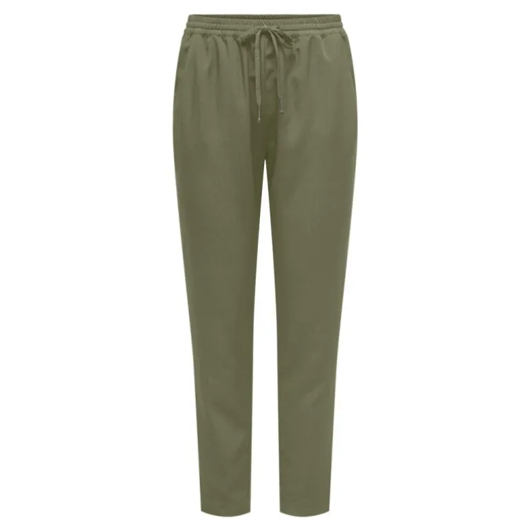 Pantalon carotte élite kaki kalamata Femme ONLY