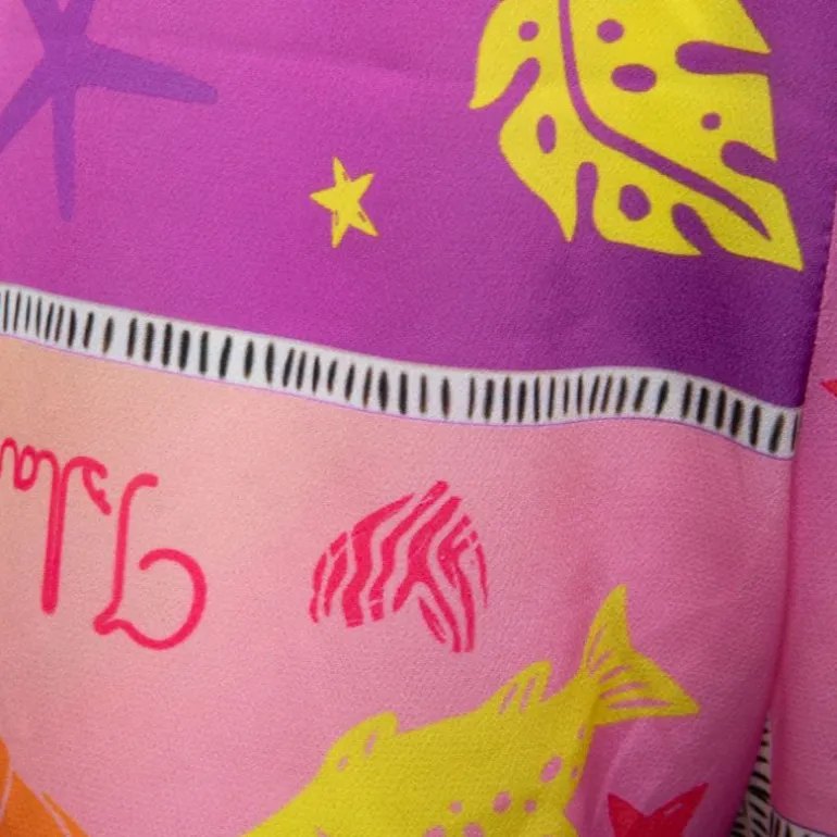 Pantalon cheli regular à motif Femme HOLLY AND JOEY