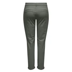 Pantalon chino Biana coton humus Femme ONLY