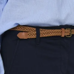 Pantalon chino ceinture tressée Femme JDY