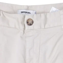 Pantalon chino coton beige avec poches Homme IMPERIAL