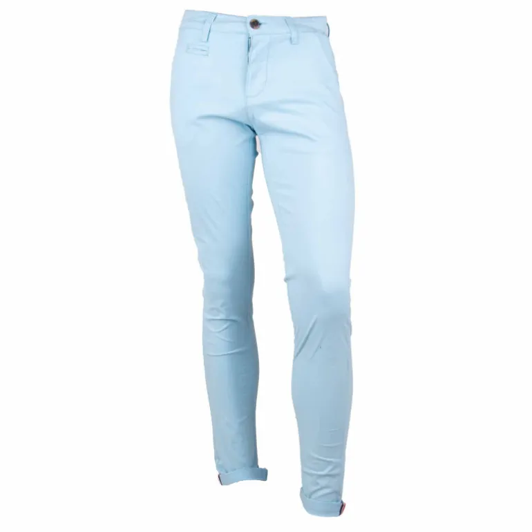 Pantalon chino coton stretch revers fermeture éclair tenali Homme BLAGGIO