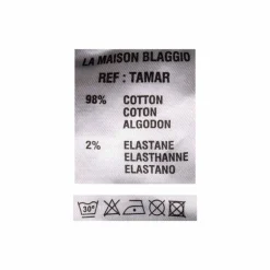 Pantalon chino imprimé coton stretch tamar Homme BLAGGIO