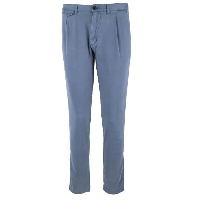 Pantalon coton bleu pétrole Homme TOMMY HILFIGER