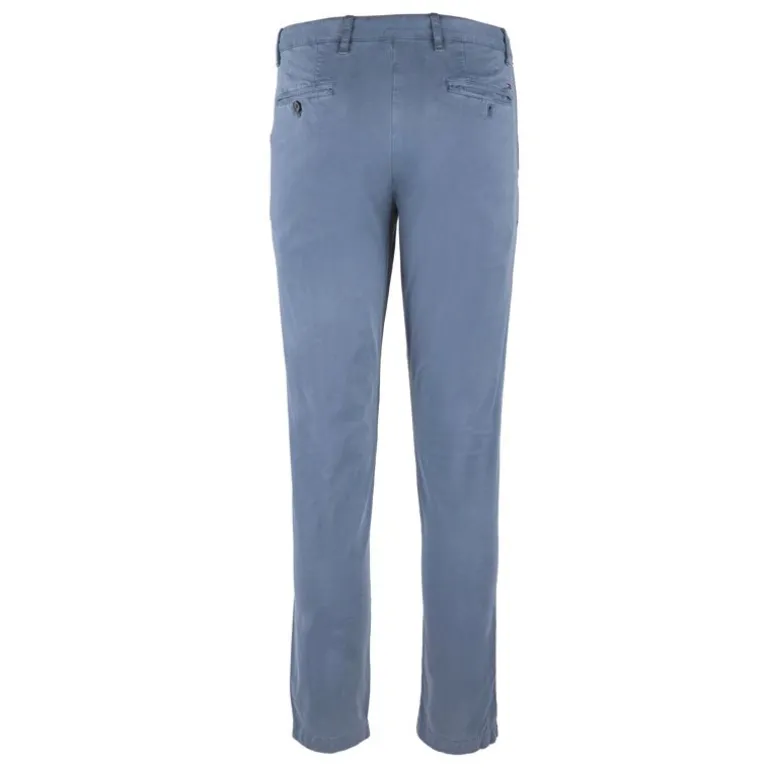 Pantalon coton bleu pétrole Homme TOMMY HILFIGER