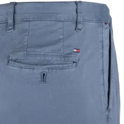 Pantalon coton bleu pétrole Homme TOMMY HILFIGER
