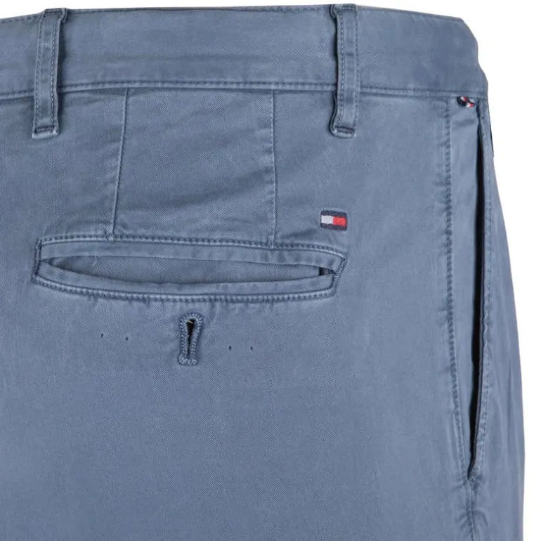 Pantalon coton bleu pétrole Homme TOMMY HILFIGER