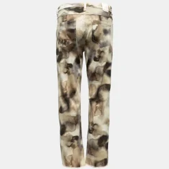 Pantalon coton imprimé aquarelle Femme PLEASE