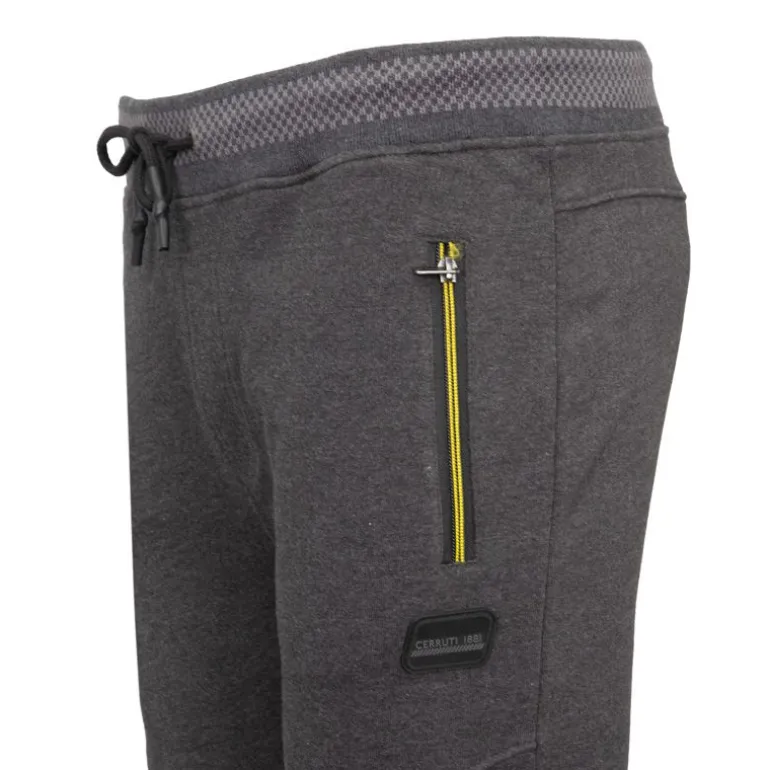 Pantalon de jogging borgio carotte avec motifs graphiques Homme CERRUTI