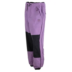 Pantalon de ski violet et noir