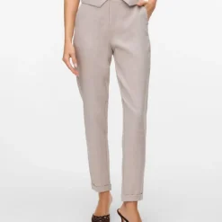 Pantalon droit cassidy taille élastique Femme VERO MODA