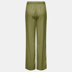 Pantalon en lin fermeture cordon Femme ONLY