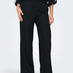 Pantalon en lin fermeture cordon Femme ONLY