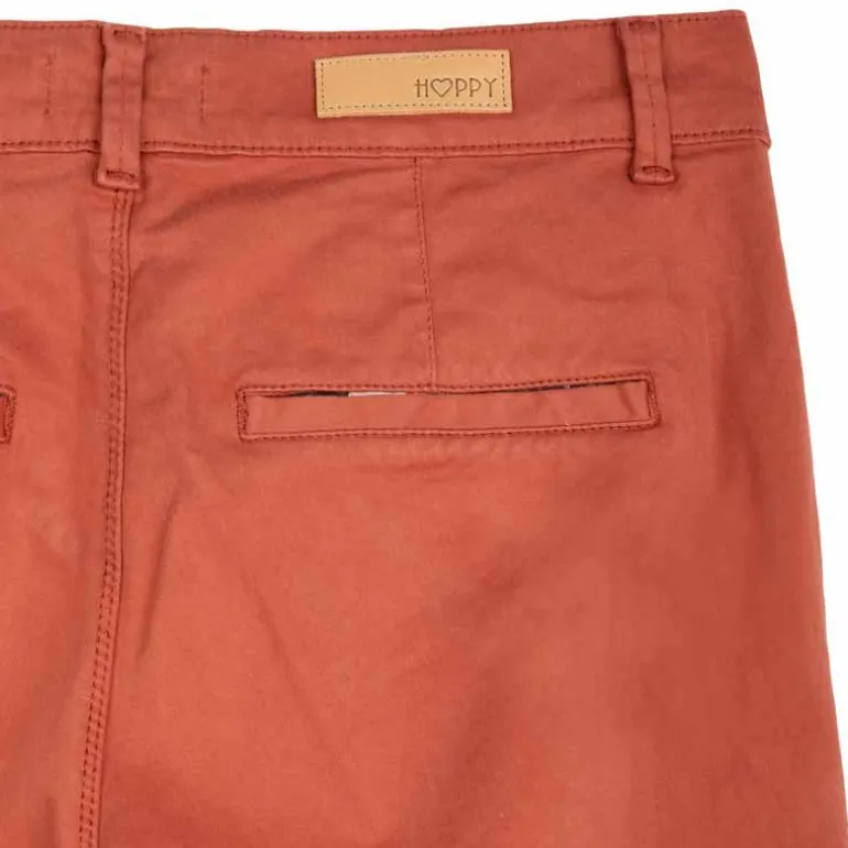 Pantalon en toile droit Femme HAPPY