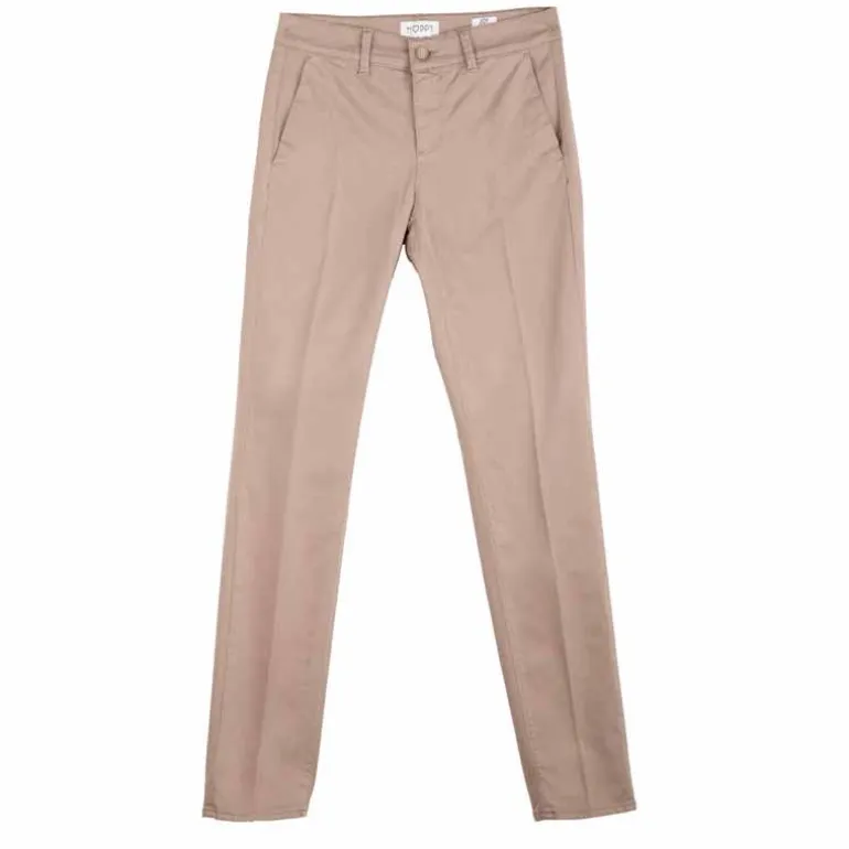 Pantalon en toile droit Femme HAPPY