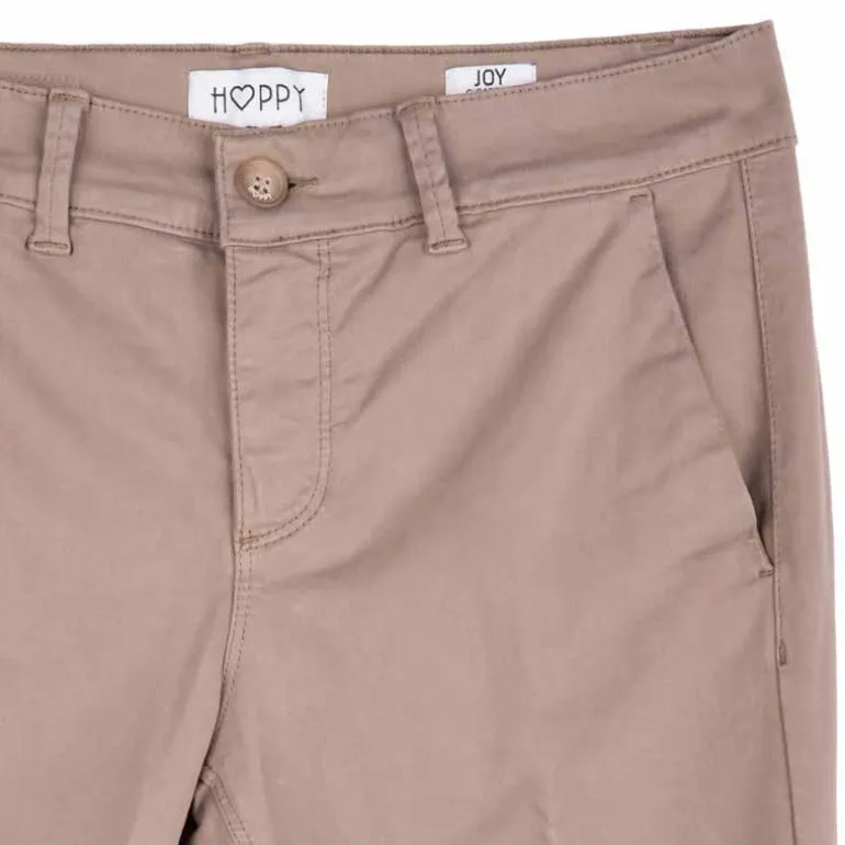 Pantalon en toile droit Femme HAPPY