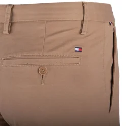 Pantalon en toile slim marron Homme TOMMY HILFIGER
