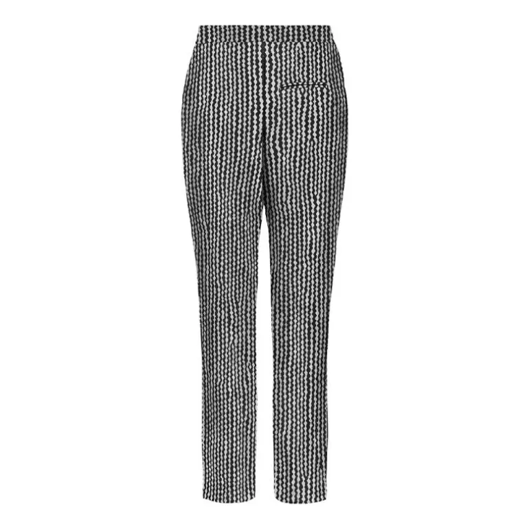 Pantalon fluide à motif taille élastique Femme ONLY