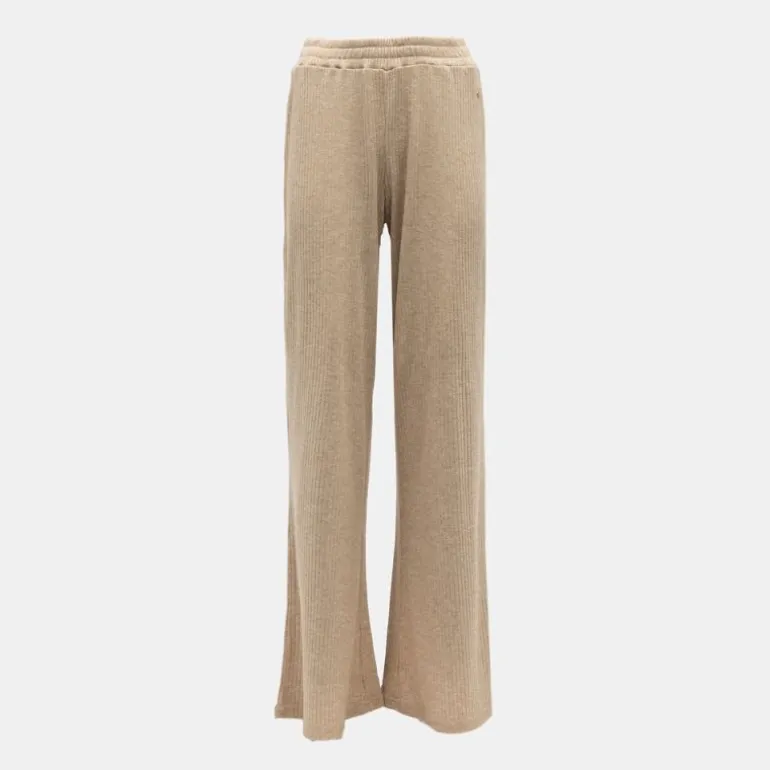 Pantalon fluide côtelé alisky beige mel Femme DEELUXE 74