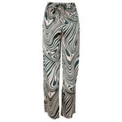 Pantalon fluide large iwa motif zébré Femme LA PETITE ETOILE