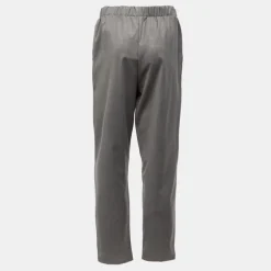 Pantalon grigio élastique regular Femme PLEASE