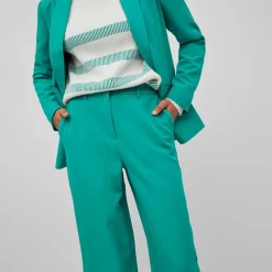 Pantalon large à pinces vert vikamma noos alhambra Femme VILA