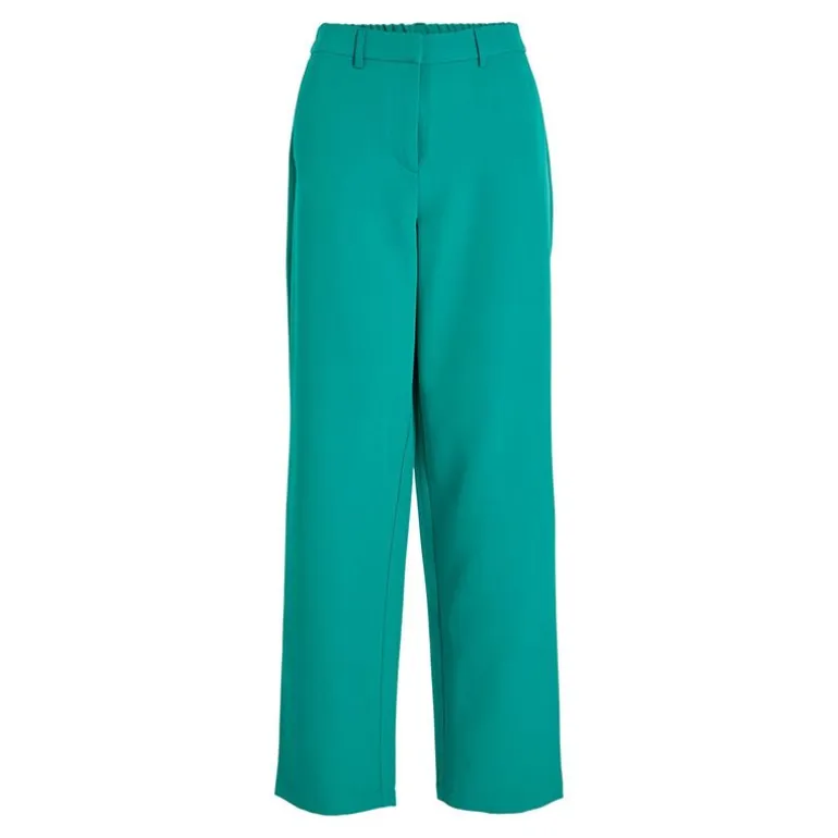 Pantalon large à pinces vert vikamma noos alhambra Femme VILA
