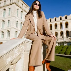 Pantalon large à pinces zeline Femme LA PETITE ETOILE