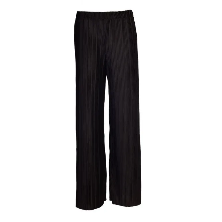 Pantalon élastique Tahlia black beauty Femme VILA