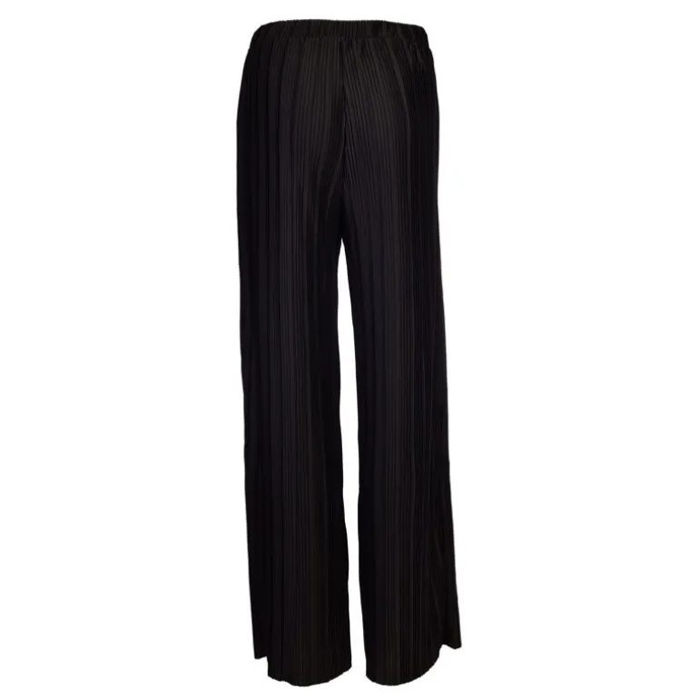 Pantalon élastique Tahlia black beauty Femme VILA