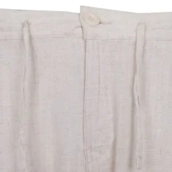 Pantalon lin mélangé cordon julien Homme PANAME BROTHERS