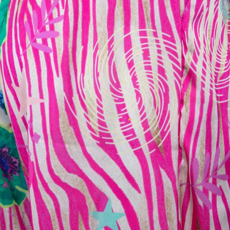 Pantalon mila imprimé animal et fleurs Femme HOLLY AND JOEY