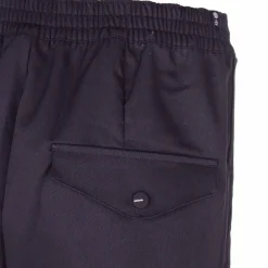 Pantalon noir large bandes latérales Femme ADIDAS