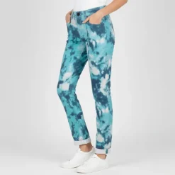 Pantalon pia aop tie dye blue js22-111-01 Femme JOSEPH 'IN