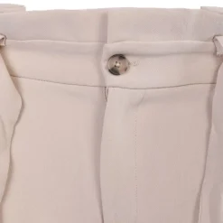 Pantalon roseline beige noeud devant Femme DEELUXE 74