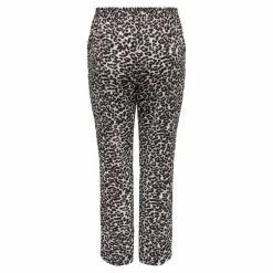 Pantalon slim léopard taille élastique cordon Femme ONLY CARMAKOMA