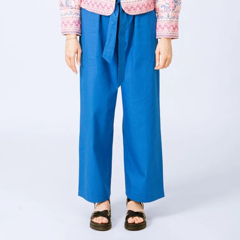 Pantalon toile ketty avec ceinture Femme ANTIK BATIK