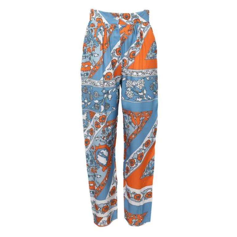 Pantalon toile leandra imprimé foulard Femme ANTIK BATIK