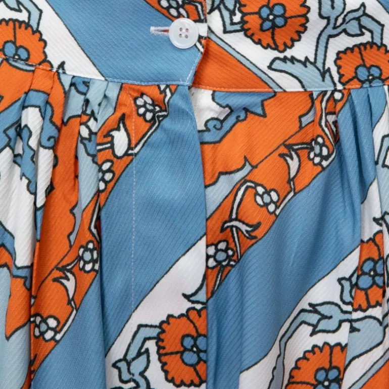 Pantalon toile leandra imprimé foulard Femme ANTIK BATIK