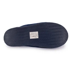 Pantoufles en fausse fourrure avec grand logo brodé Homme US POLO