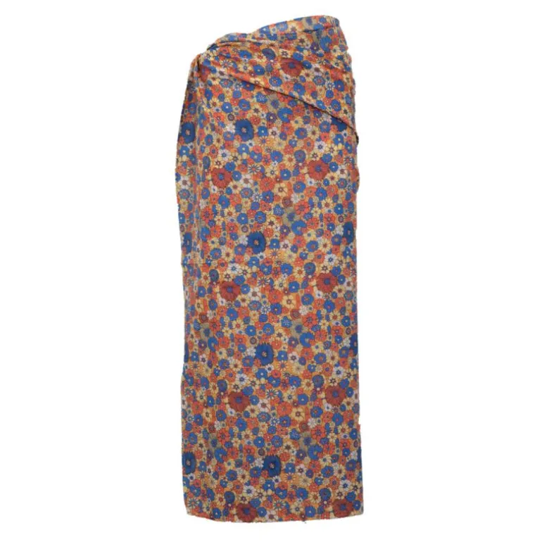 Pareo paolina imprimé fleuri à nouer Femme ANTIK BATIK